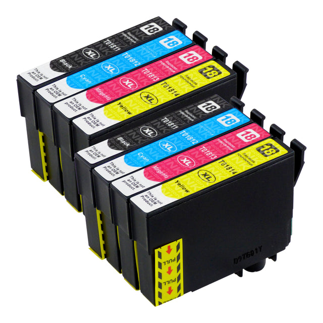 Premium Compatible Epson T18XL Ink Cartridge Multipack