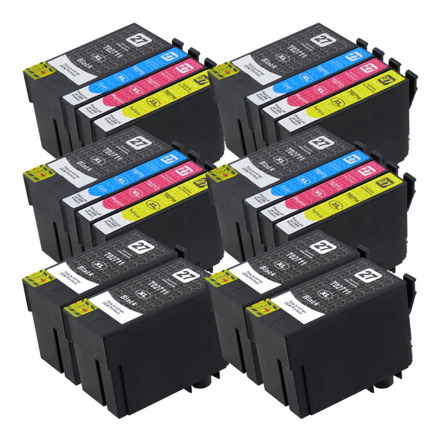 Premium Compatible Epson T27XL (4 Black & 4 Multipack)