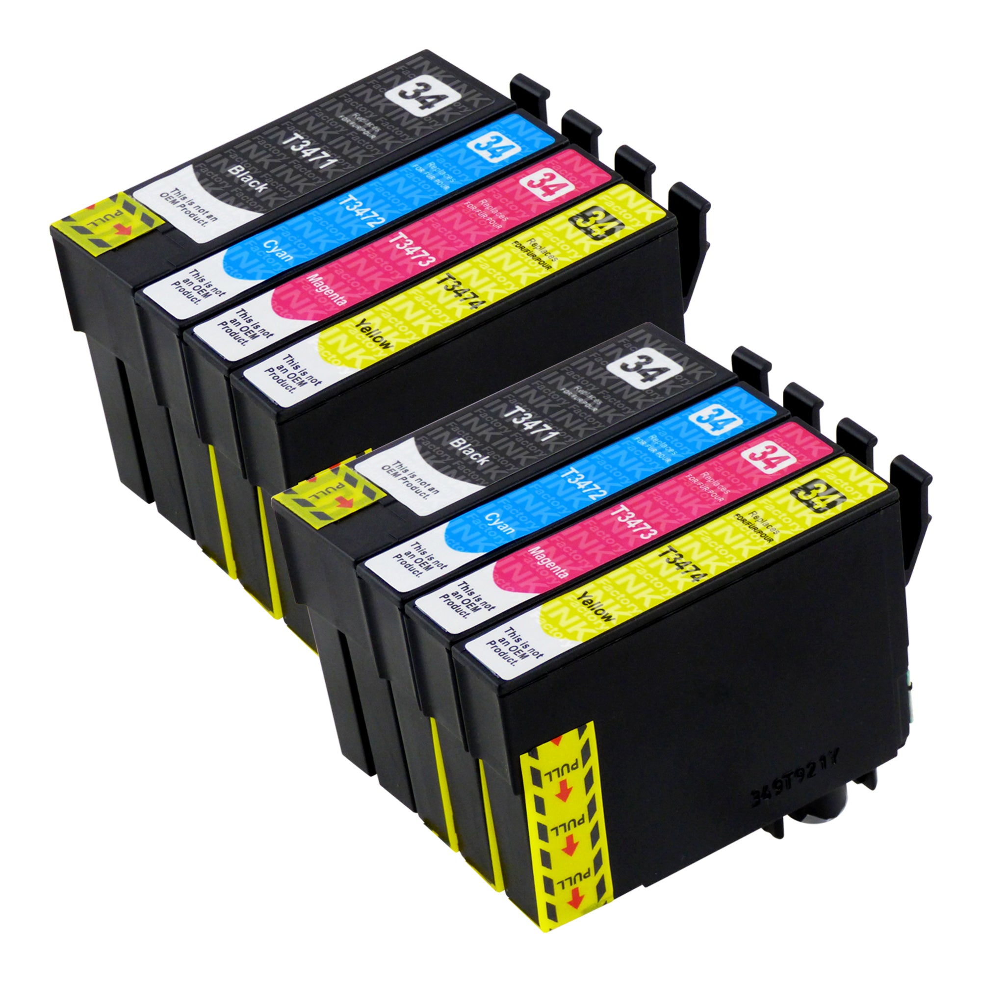 Premium Compatible Epson T34XL Ink Cartridge Multipack – InkFactory.com