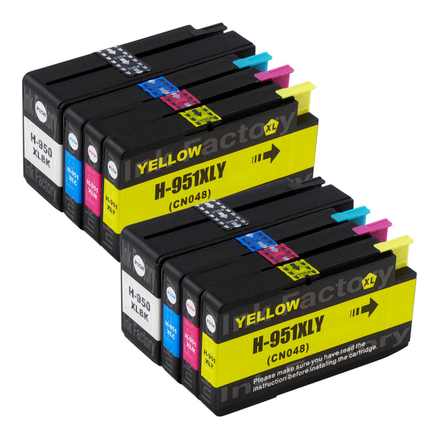 Premium Compatible HP 950XL/951XL Ink Cartridge Multipack