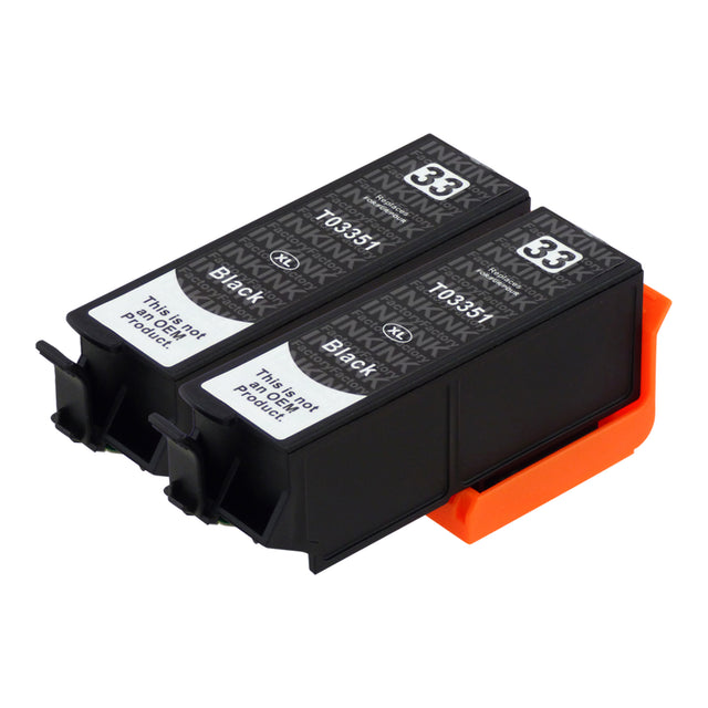 Premium Compatible Epson T33XL Black Ink Cartridge