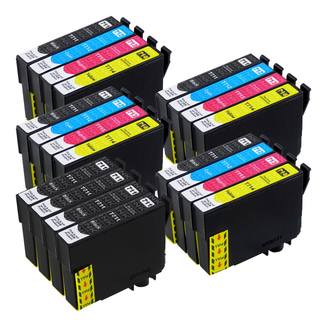 Premium Compatible Epson T0715 (4 Black & 4 Multipack)