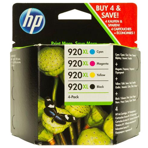 Original HP 920XL Ink Cartridges Multipack