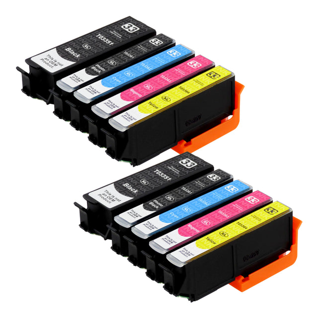 Premium Compatible Epson T33XL Ink Cartridge Multipack + Photo Black