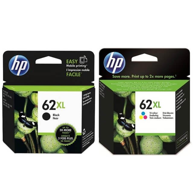 Original HP 62XL Multipack Ink Cartridges