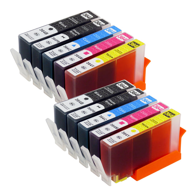 Premium Compatible HP 364XL Ink Cartridge Multipack + Photo Black