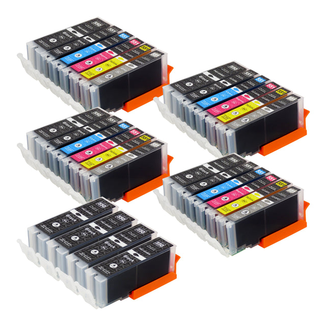 Premium Compatible Canon PGI-550XL/CLI-551XL (4 Black, 4 Multipack & 4 Grey)